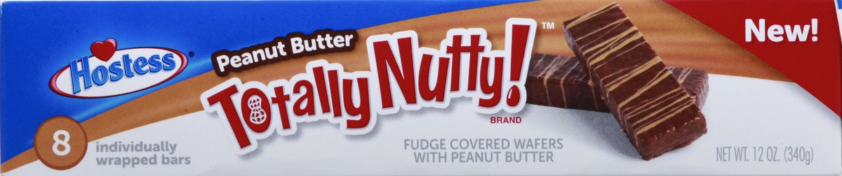 slide 4 of 6, HOSTESS Peanut Butter TOTALLY NUTTY! Wafers, 8 count, 12 oz, 12 oz