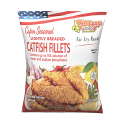 Big Easy Cajun Breaded Catfish Fillets 16oz.