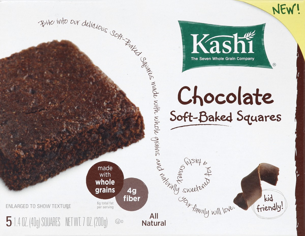 slide 4 of 4, Kashi Chocolate Softbaked Squares, 7 oz