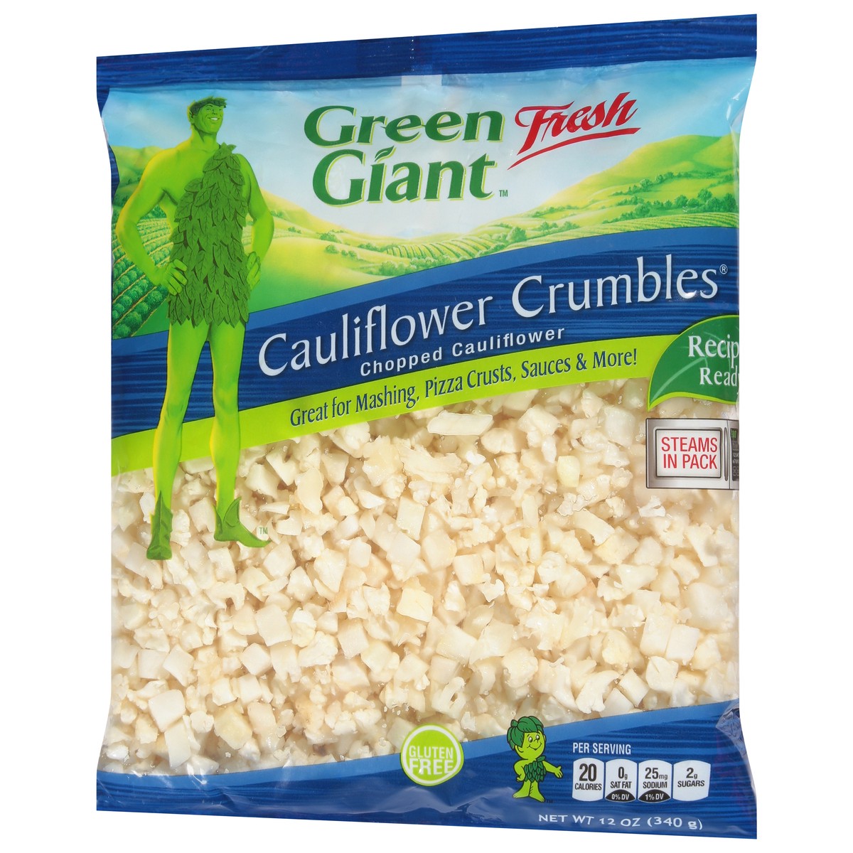 slide 12 of 13, Green Giant Cauliflower Crumbles, 12 oz