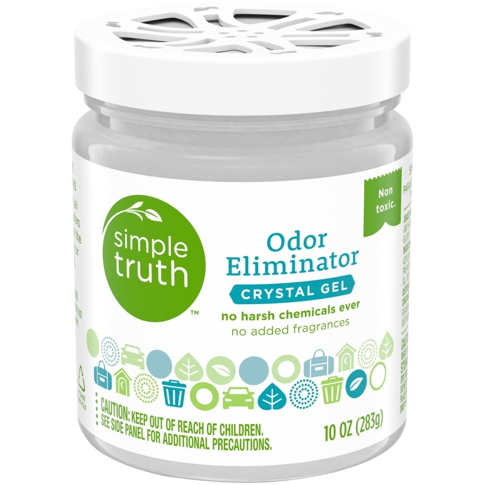 slide 1 of 1, Simple Truth Odor Eliminator Crystal Gel, 10 oz