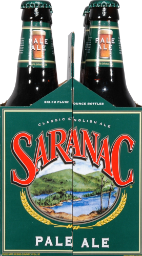 slide 2 of 2, Saranac American Pale Ale Bottles, 6 ct; 12 oz