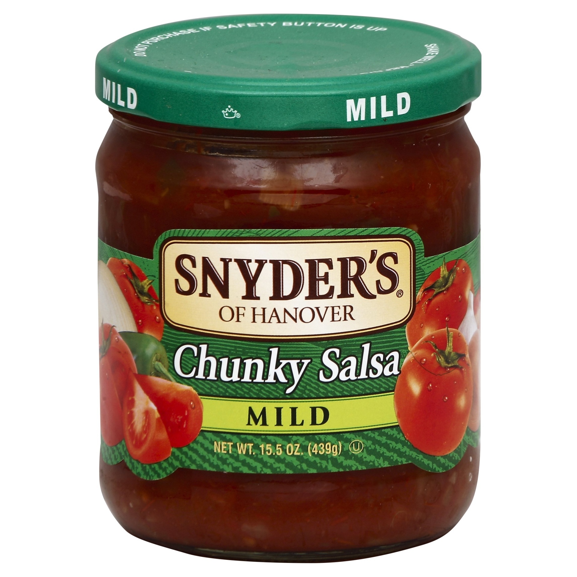 slide 1 of 4, Snyder's of Hanover Snyder Chunky Salsa Mild, 15.5 oz