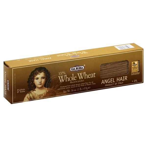 slide 1 of 1, Gia Russa Whole Wheat Angel Hair Pasta, 16 oz