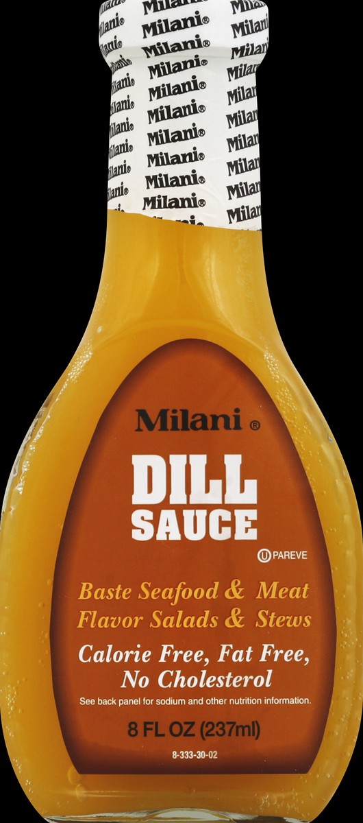 slide 1 of 2, Milani Dill Sauce, 8 oz