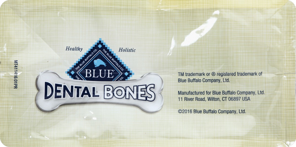 slide 2 of 6, Blue Dental Bones 24 ea, 36 oz