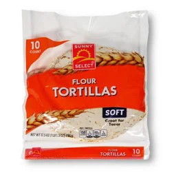 Sunny Select Flour Tortillas, Soft