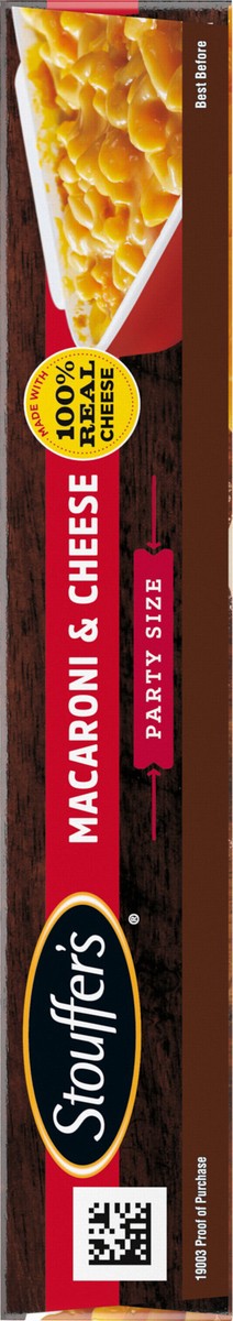 slide 12 of 14, Stouffer's Party Size Macaroni & Cheese Frozen Meal 76 oz., 76 oz