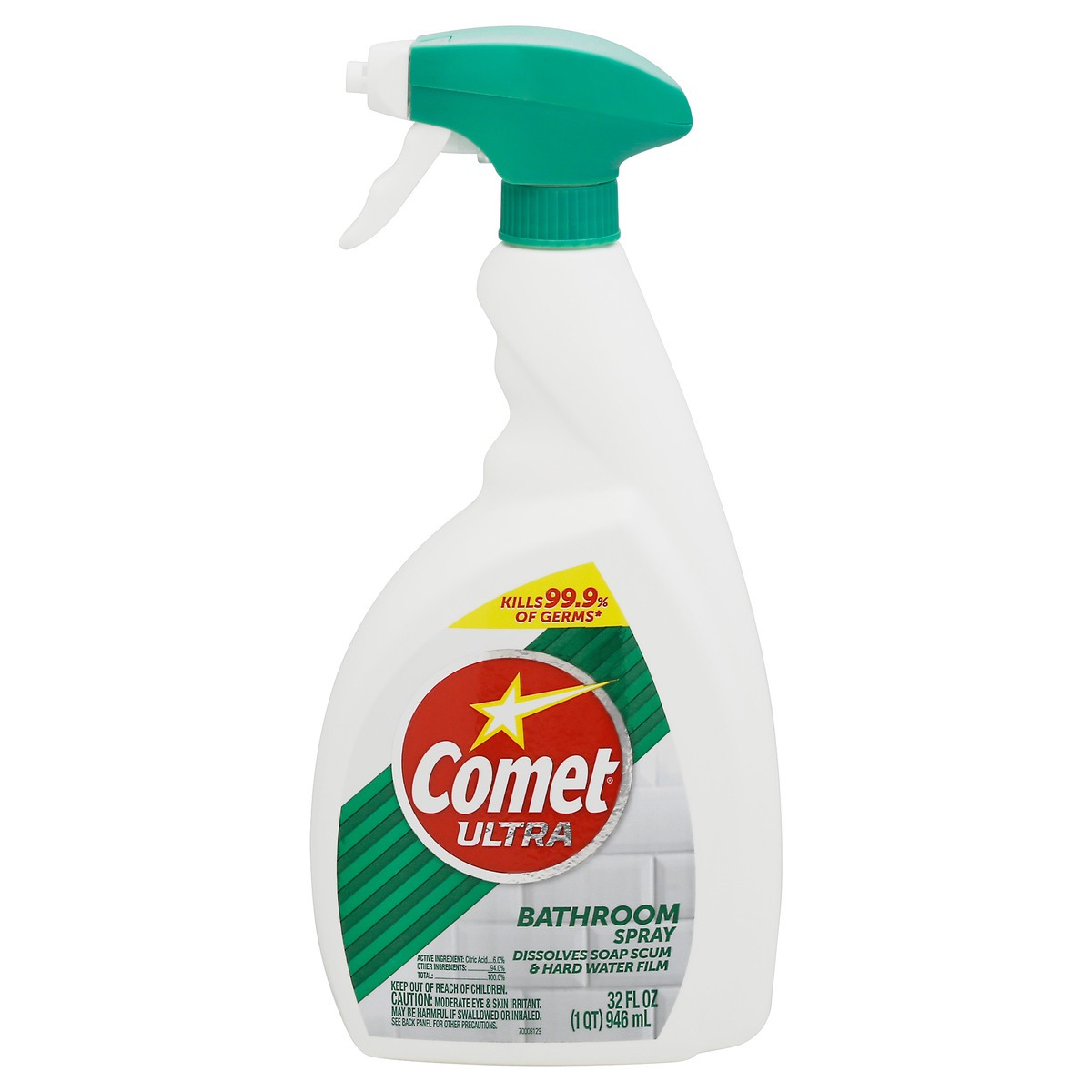 slide 6 of 12, Comet Bathroom Spray Cleaner, 32 oz