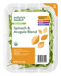 Nature's Basket Organic Spinach & Arugula Blend