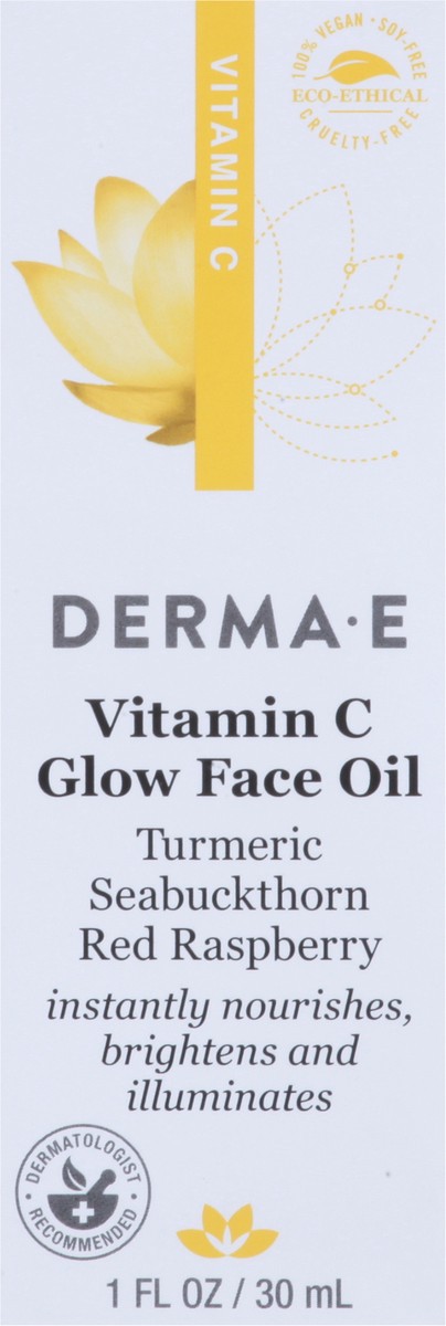 slide 6 of 9, Derma E Vitamin C Glow Face Oil, 1 ct