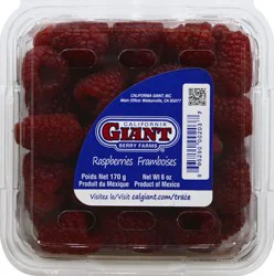 California Giant Berry Farms Red Raspberries