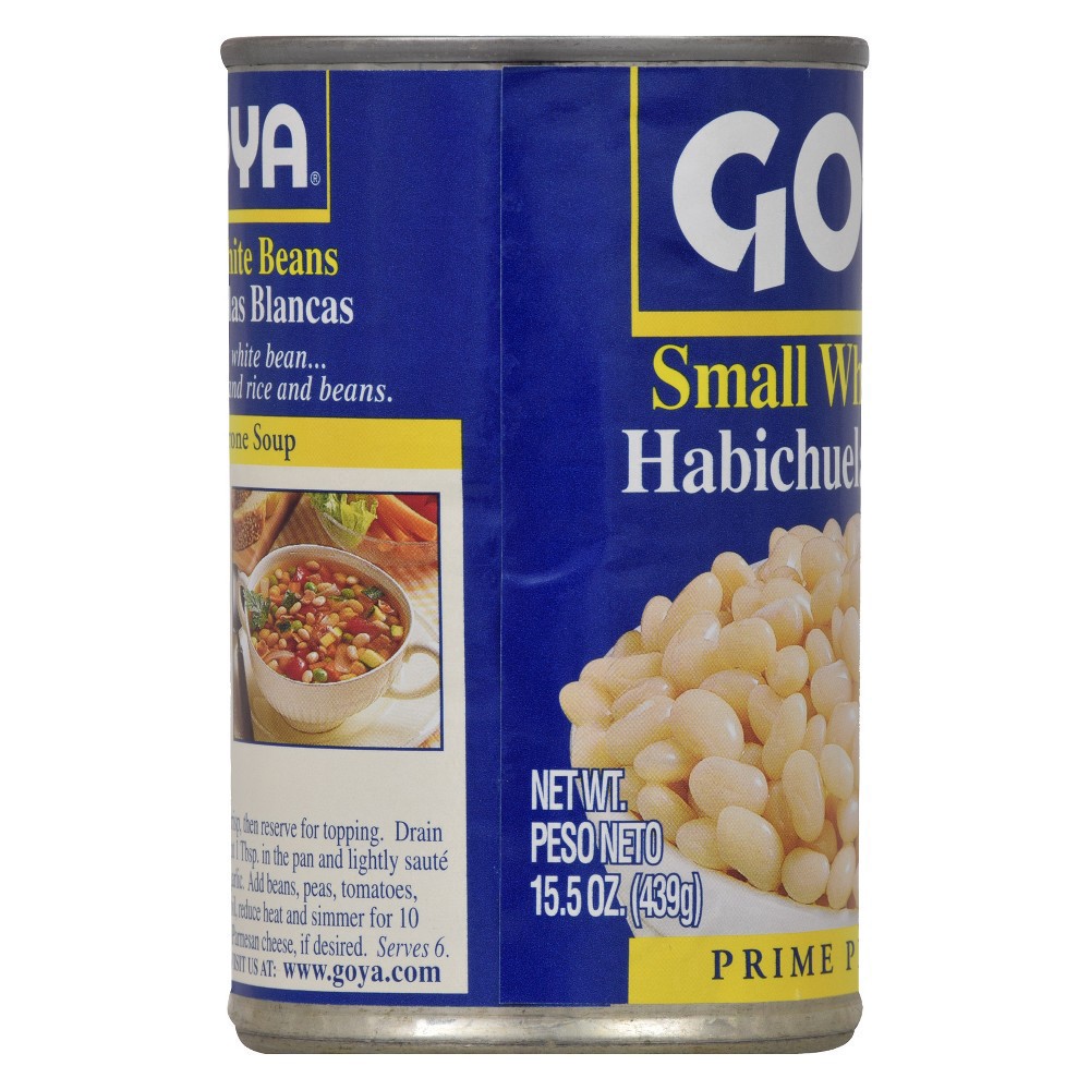 slide 36 of 36, Goya Small White Beans, 15.5 oz