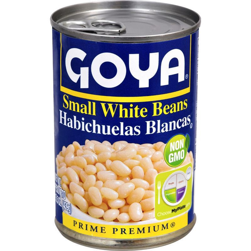 slide 1 of 36, Goya Small White Beans, 15.5 oz