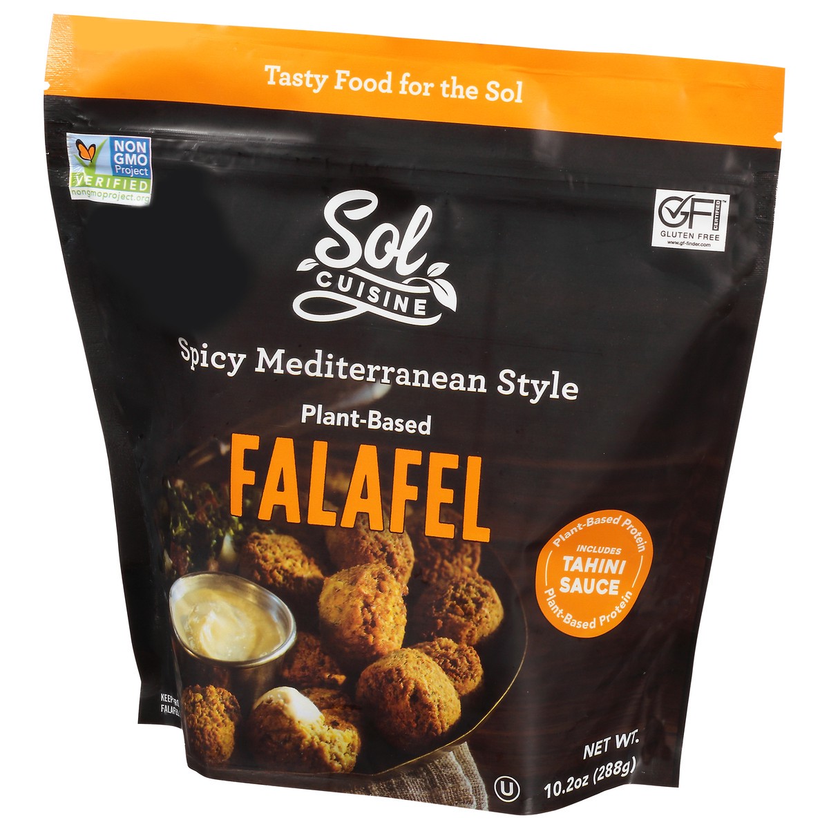 slide 7 of 12, SOL Cuisine Plant-Based Spicy Mediterranean Style Falafel 10.2 oz, 10.2 oz