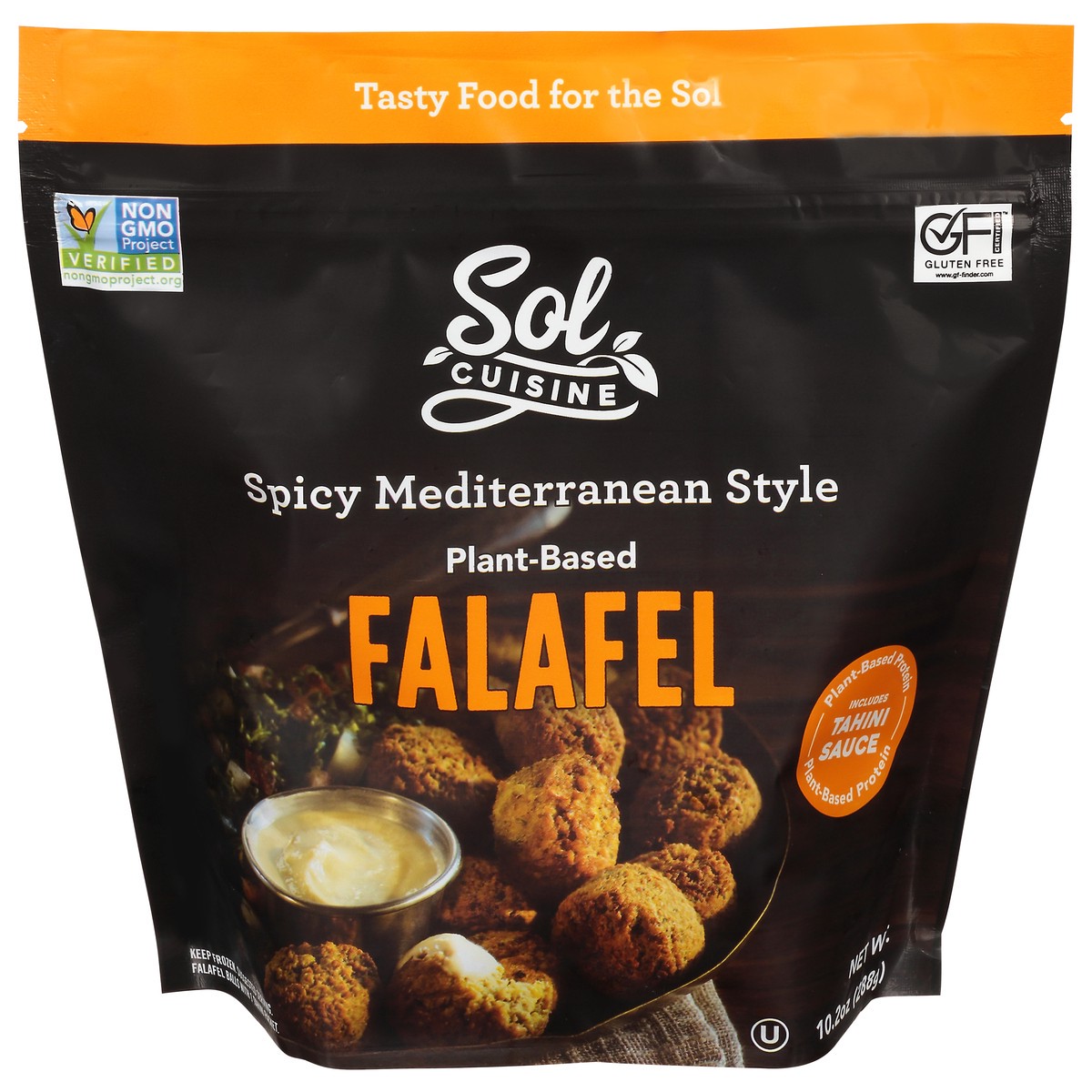 slide 11 of 12, SOL Cuisine Plant-Based Spicy Mediterranean Style Falafel 10.2 oz, 10.2 oz