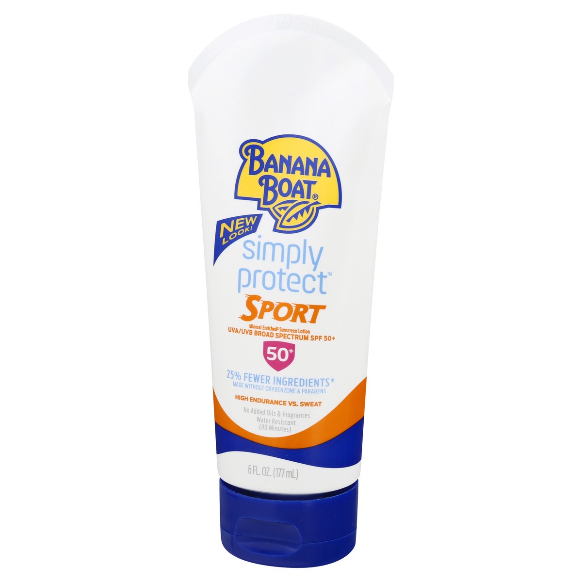 slide 3 of 9, Banana Boat Simply Protect UVA.UVB Broad Spectrum SPF 50+ Sport Sunscreen Lotion 6 oz, 6 oz