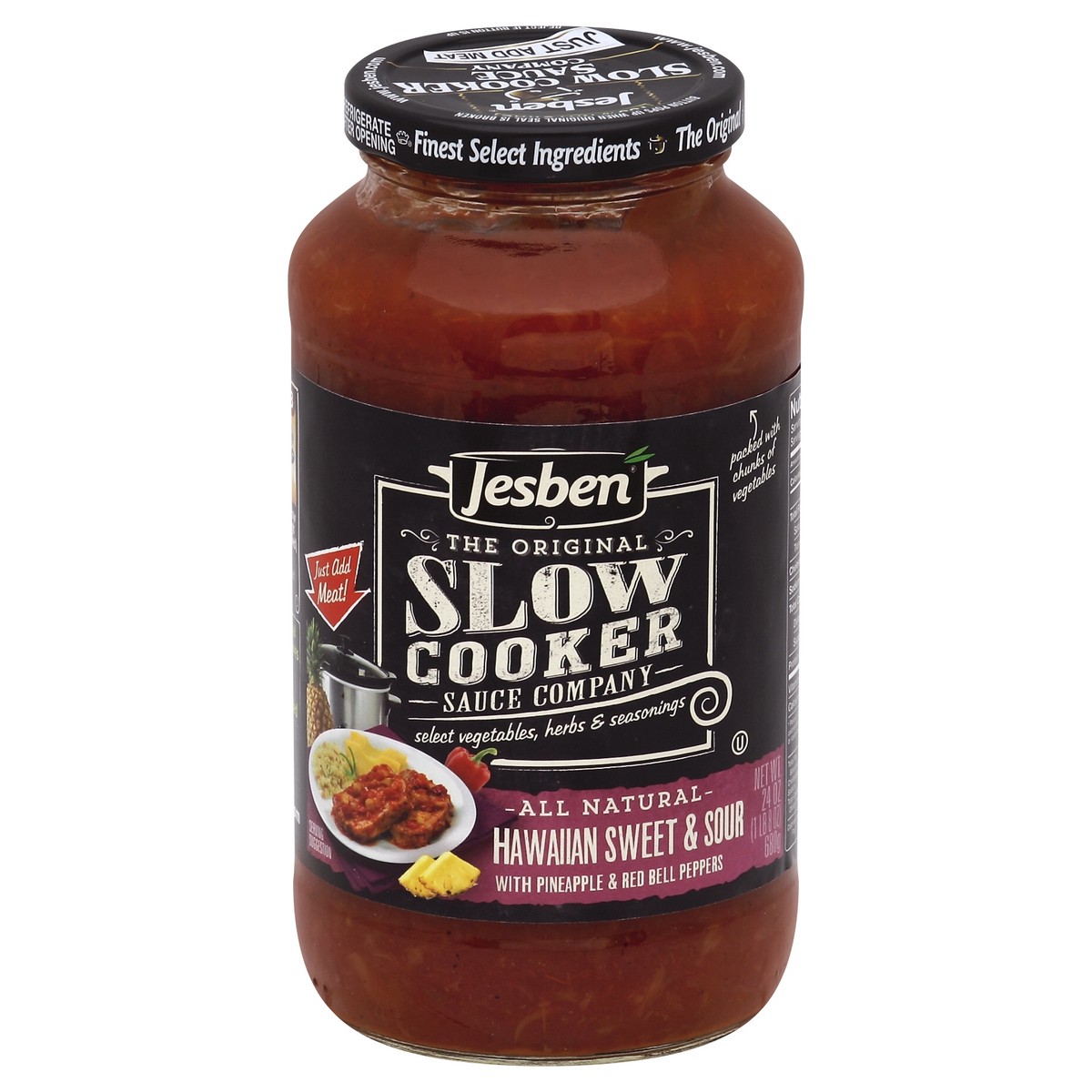 slide 2 of 3, Jesben Slow Cooker Sauce 24 oz, 24 oz