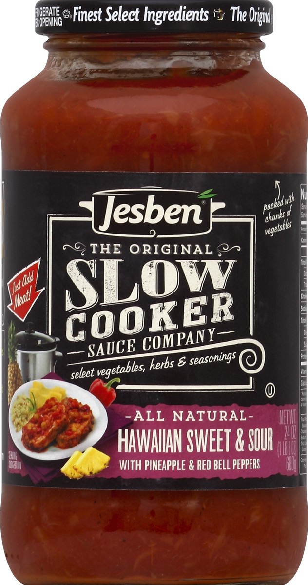 slide 1 of 3, Jesben Slow Cooker Sauce 24 oz, 24 oz