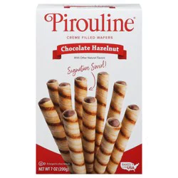 Pirouline Creme Filled Chocolate Hazelnut Wafers - 7 oz