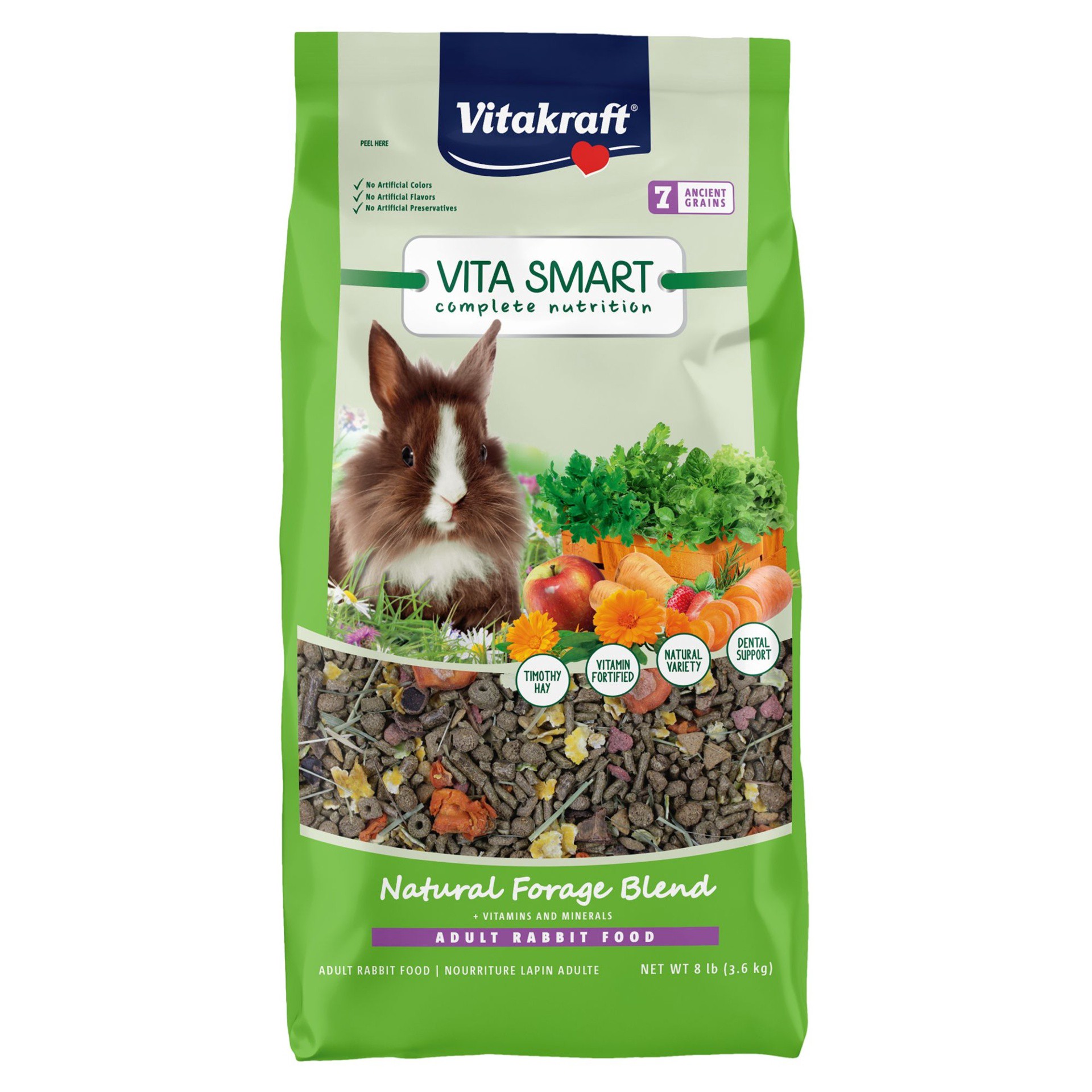 slide 1 of 1, Vitakraft Rabbit, 8 lb