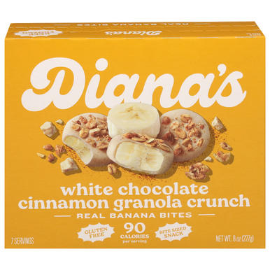 slide 1 of 6, Dianas Banana Wht Choc Cinn, 8 oz
