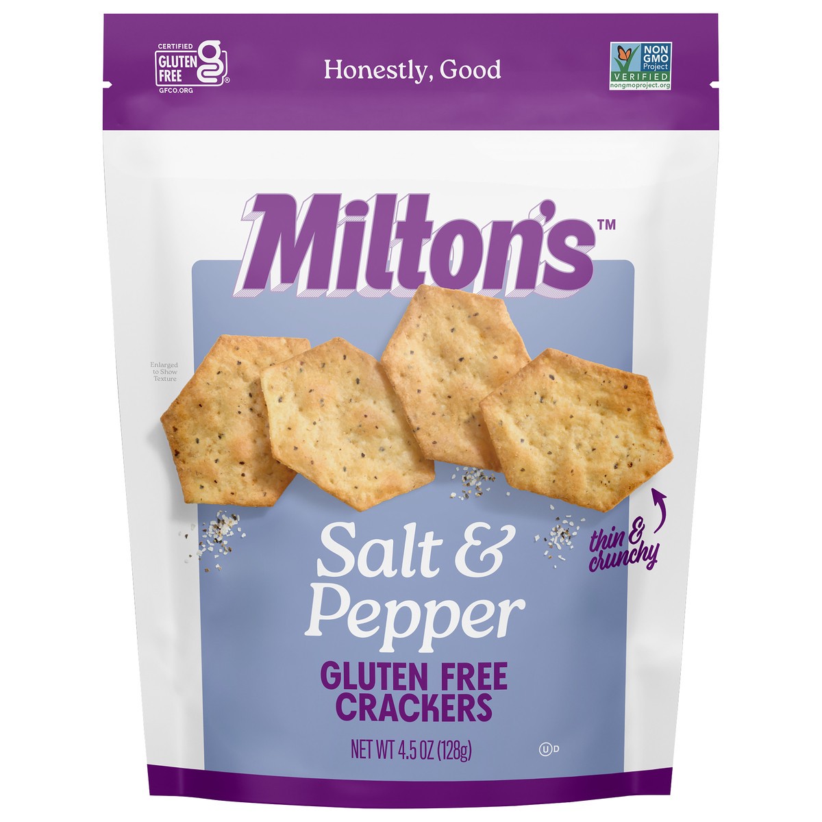 slide 8 of 8, Miltons Cracker Salt And Pepper - 4 oz, 