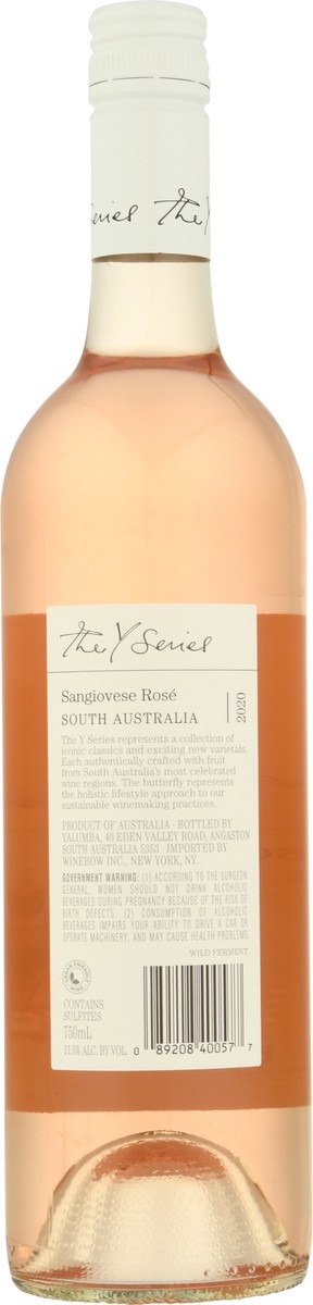 slide 8 of 12, Yalumba The Y Series South Australia Sangiovese Rose 750 ml, 750 ml
