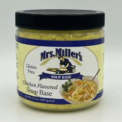 Mrs. Miller's Chicken Flavored Soup Base 12 oz