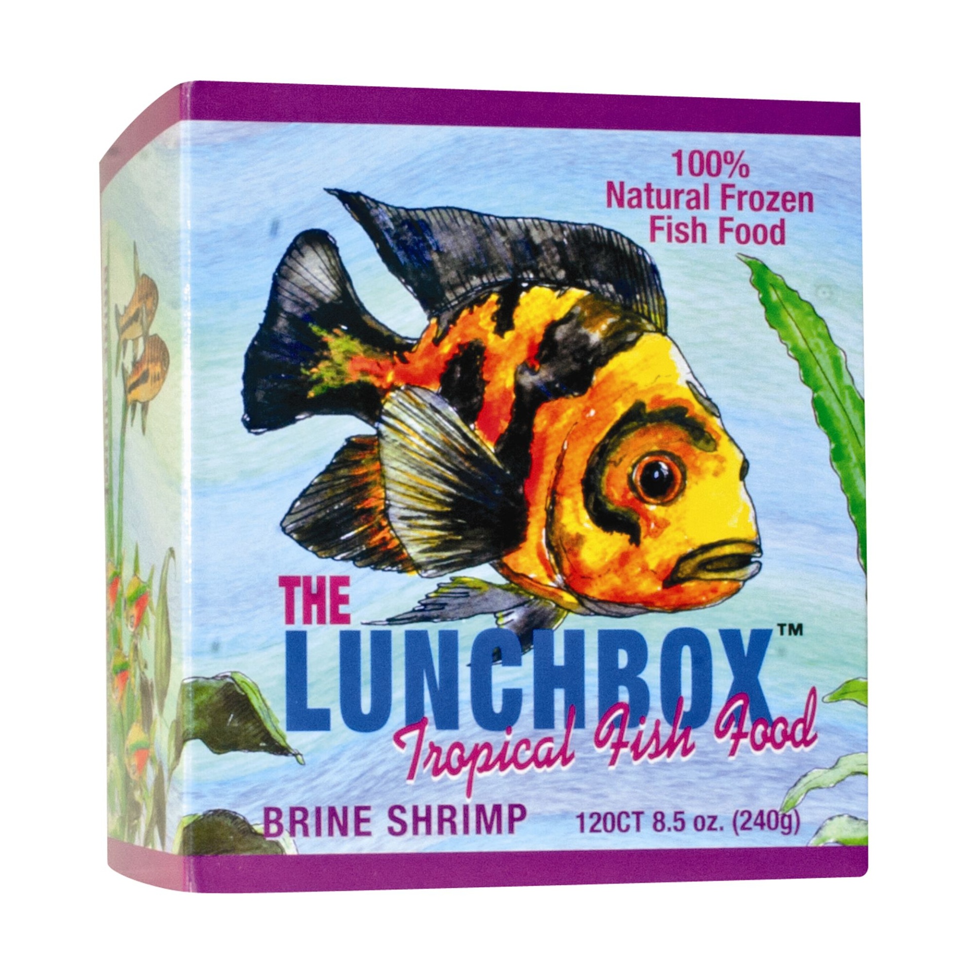 slide 1 of 1, SF Bay Coffee  The Lunchbox Frozen Brine Shrimp Tropical Fish Food, 1 ct