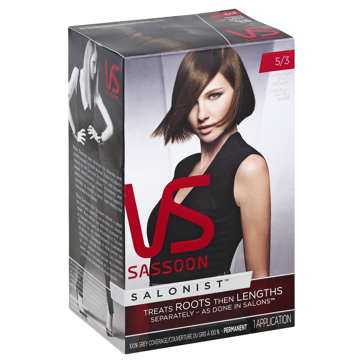 slide 1 of 1, Vidal Sassoon Hair Color, 1 ct