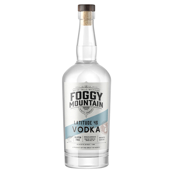 slide 1 of 1, OTHER-ALCOHOLIC BEVERAGES Foggy Mountain Latitude 45 Vodka, 750 ml