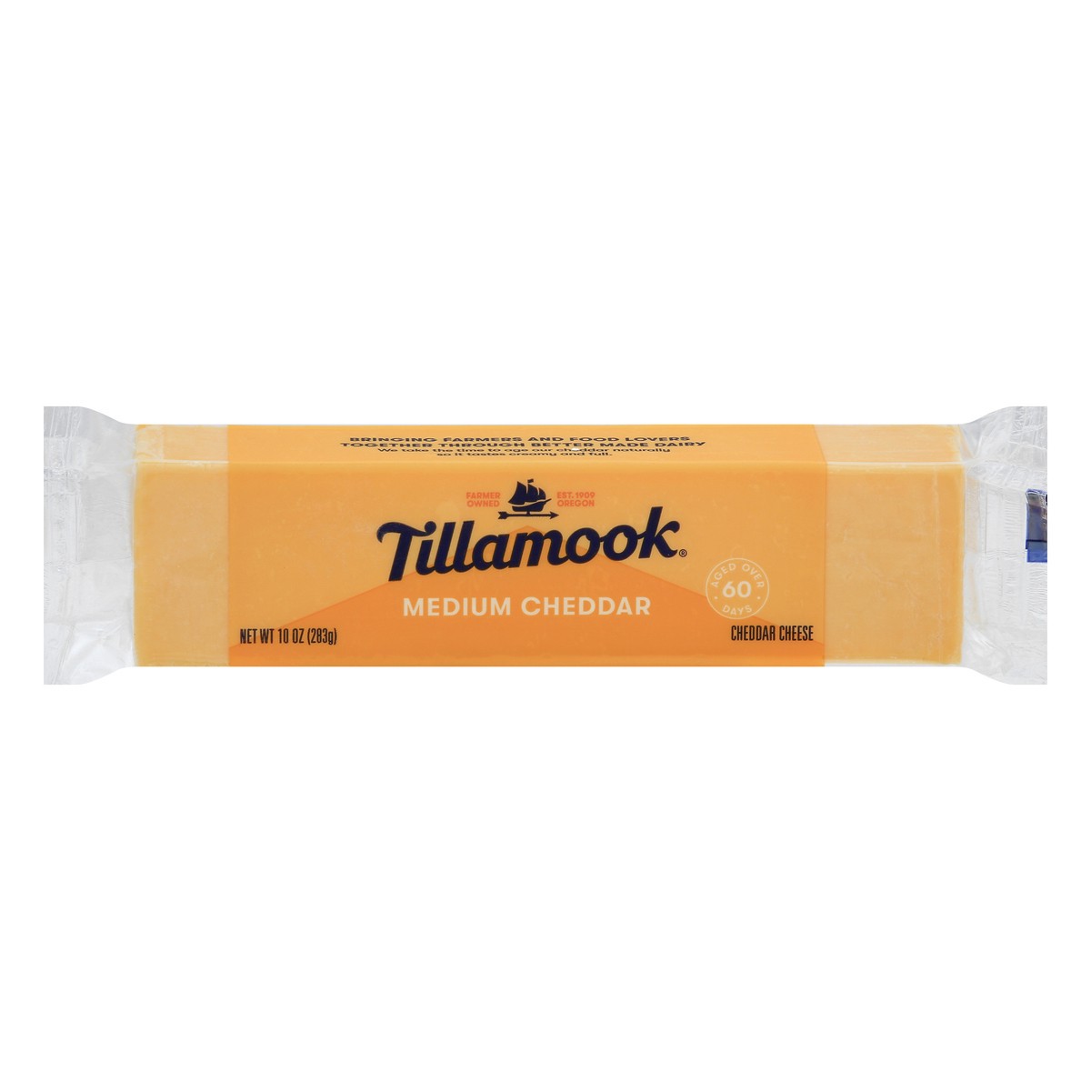 slide 1 of 6, Tillamook Medium Cheddar Cheese 10 oz, 10 oz