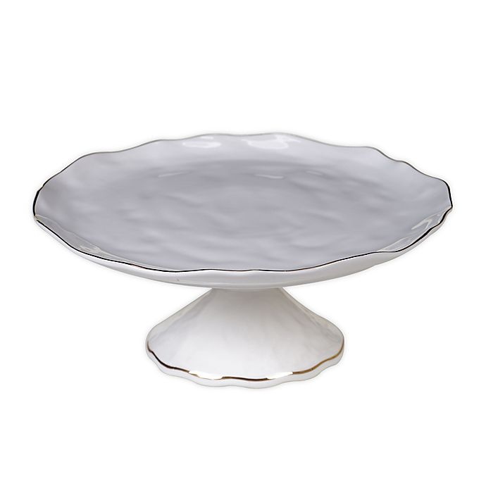 slide 1 of 1, Certified International Elegance Cake Stand, 1 ct