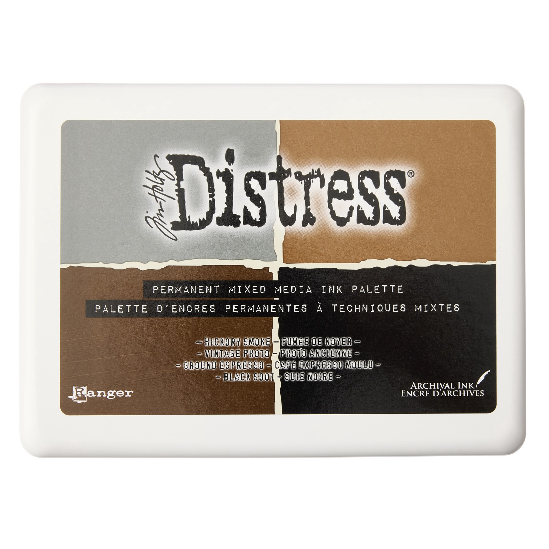 slide 4 of 4, Tim Holtz Distress Mixed Media Ink Palette, 1 ct