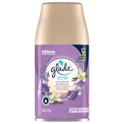 Glade Automatic Spray Refill, Air Freshener, Lavender & Vanilla, 6.2 oz