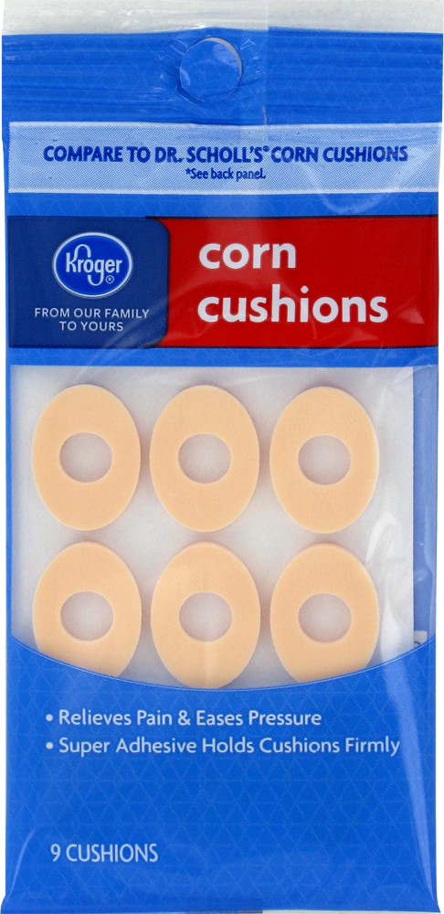 slide 1 of 1, Kroger Corn Cushions, 9 ct