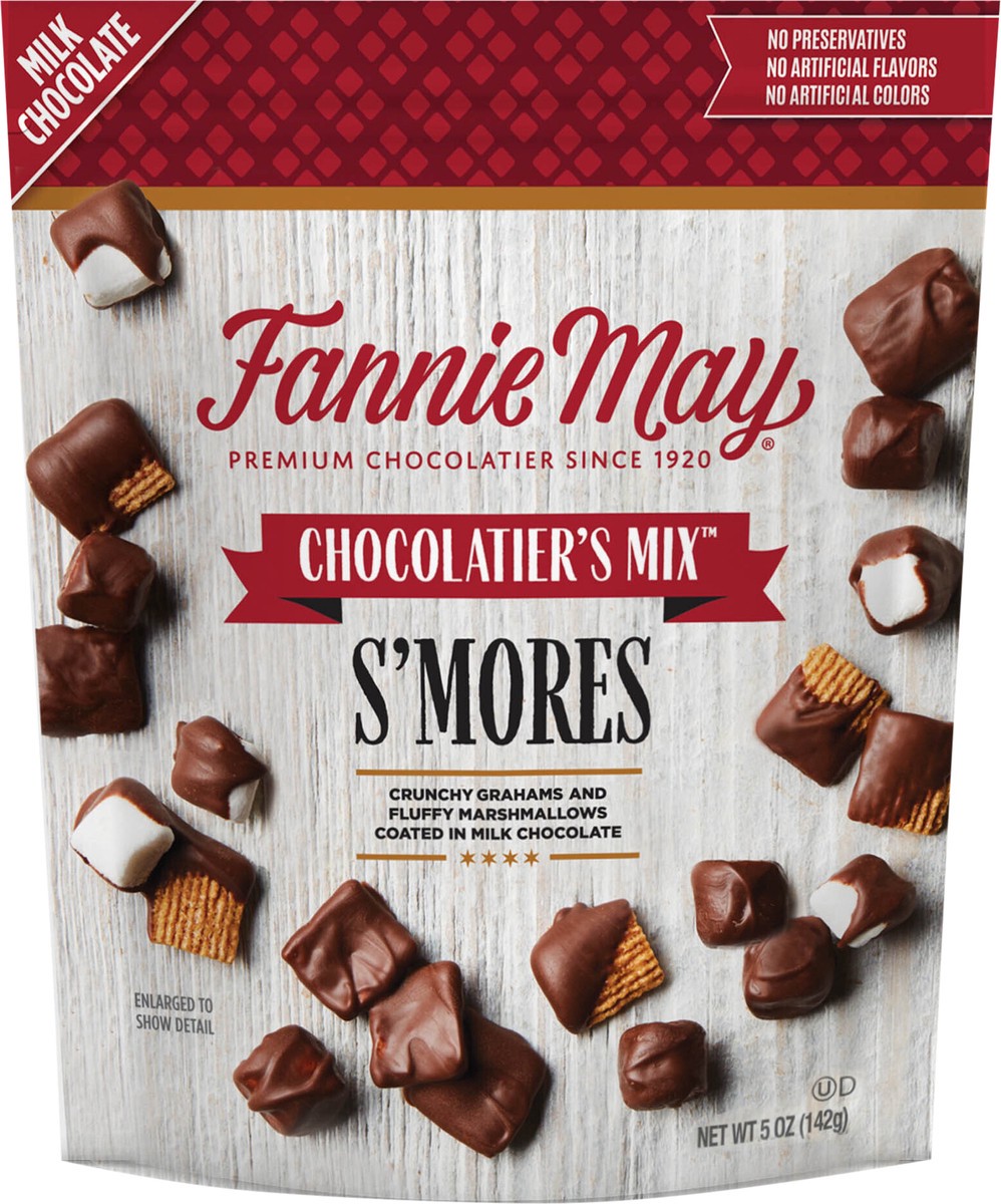 slide 3 of 3, Fannie May Chocolatier's Mix S'mores S'mores Milk Chocolate 5 oz, 5 oz