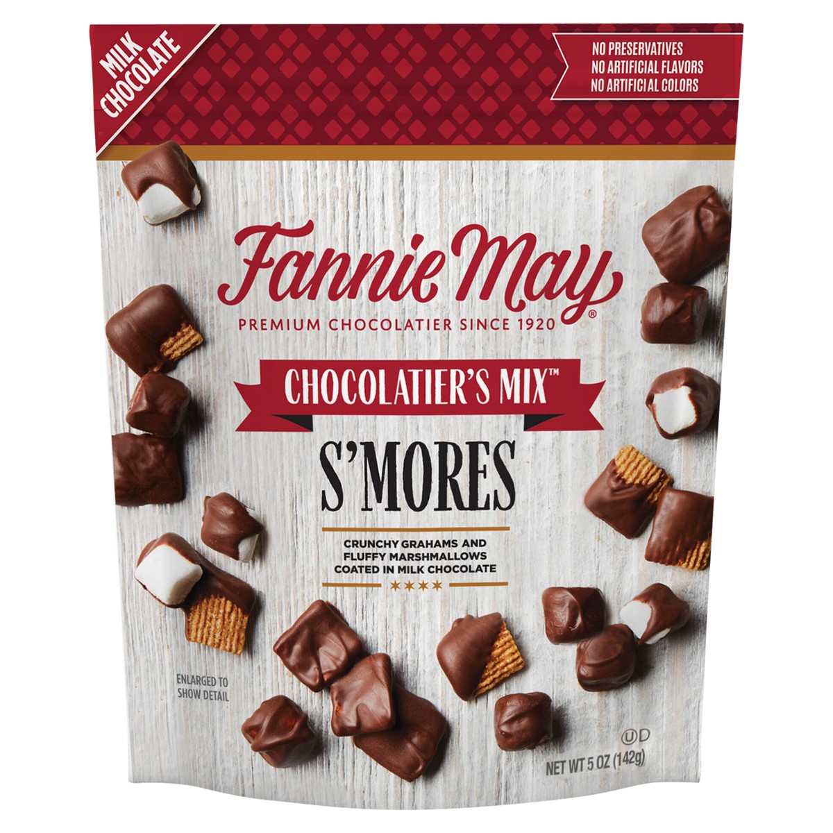 slide 1 of 3, Fannie May Chocolatier's Mix S'mores S'mores Milk Chocolate 5 oz, 5 oz