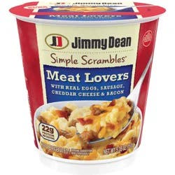 Jimmy Dean Simple Scrambles Meat Lovers, 5.35 oz.
