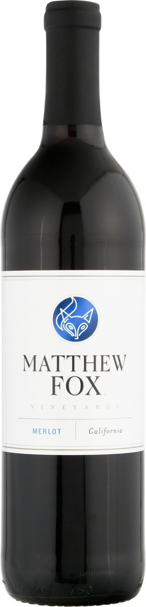 slide 9 of 12, Matthew Fox Vineyards California Merlot 750 ml, 750 ml