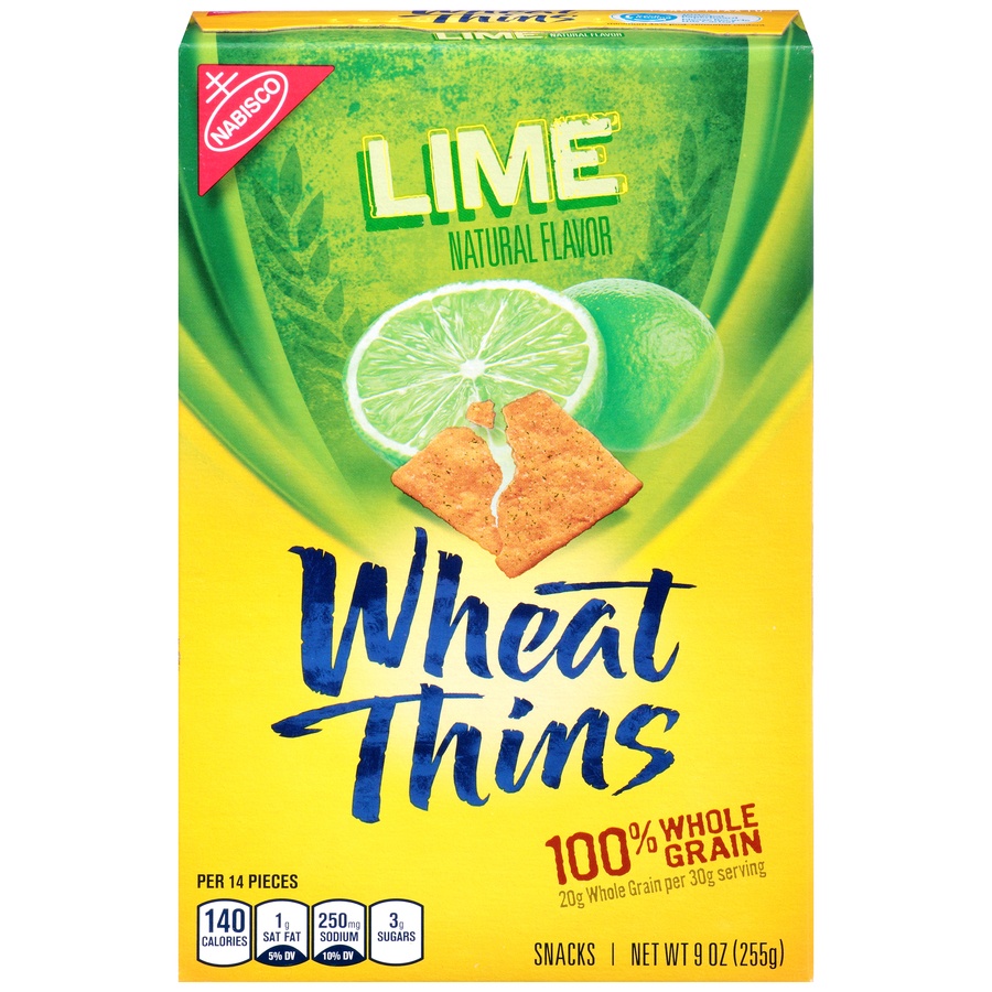 slide 1 of 1, Wheat Thins Snacks 9 oz, 9 oz