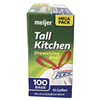 slide 2 of 9, Meijer Tall Kitchen Drawstring Bags Premium Flex Unscented, 13 gal, 100 ct