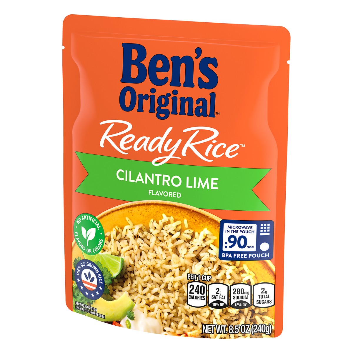 slide 8 of 9, Ben's Original Rice, Cilantro Lime Flavored, 8.5 oz