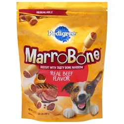 Pedigree Marrobone Real Beef Flavor Dog Treats 1.5 lb. Pouch