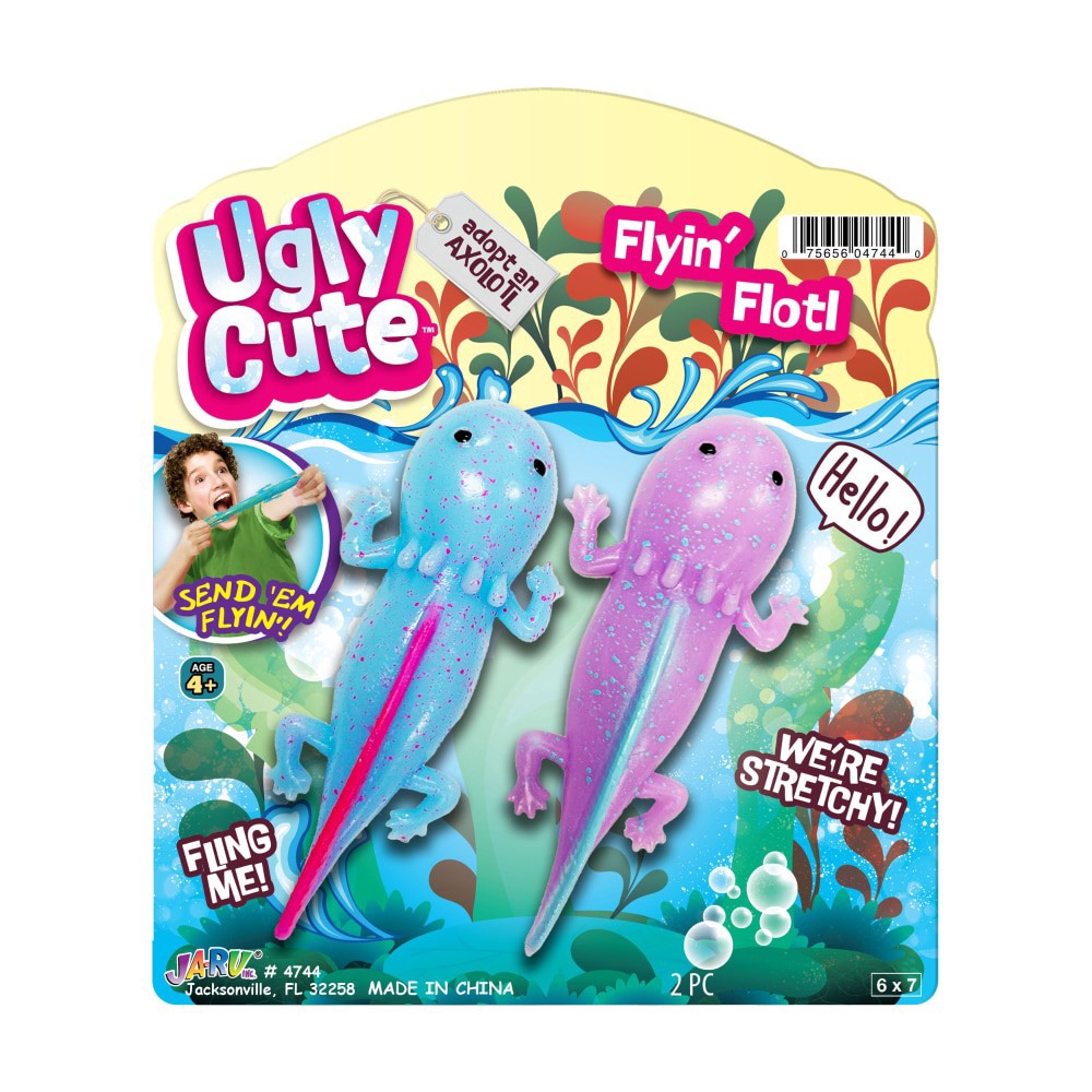 slide 1 of 1, JA-RU Ugly Cute™ Flyin' Flotl Toys, 2 ct