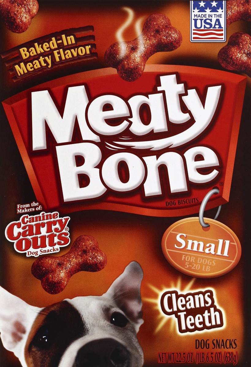 slide 1 of 3, Meaty Bone Dog Biscuits 22.5 oz, 22.5 oz