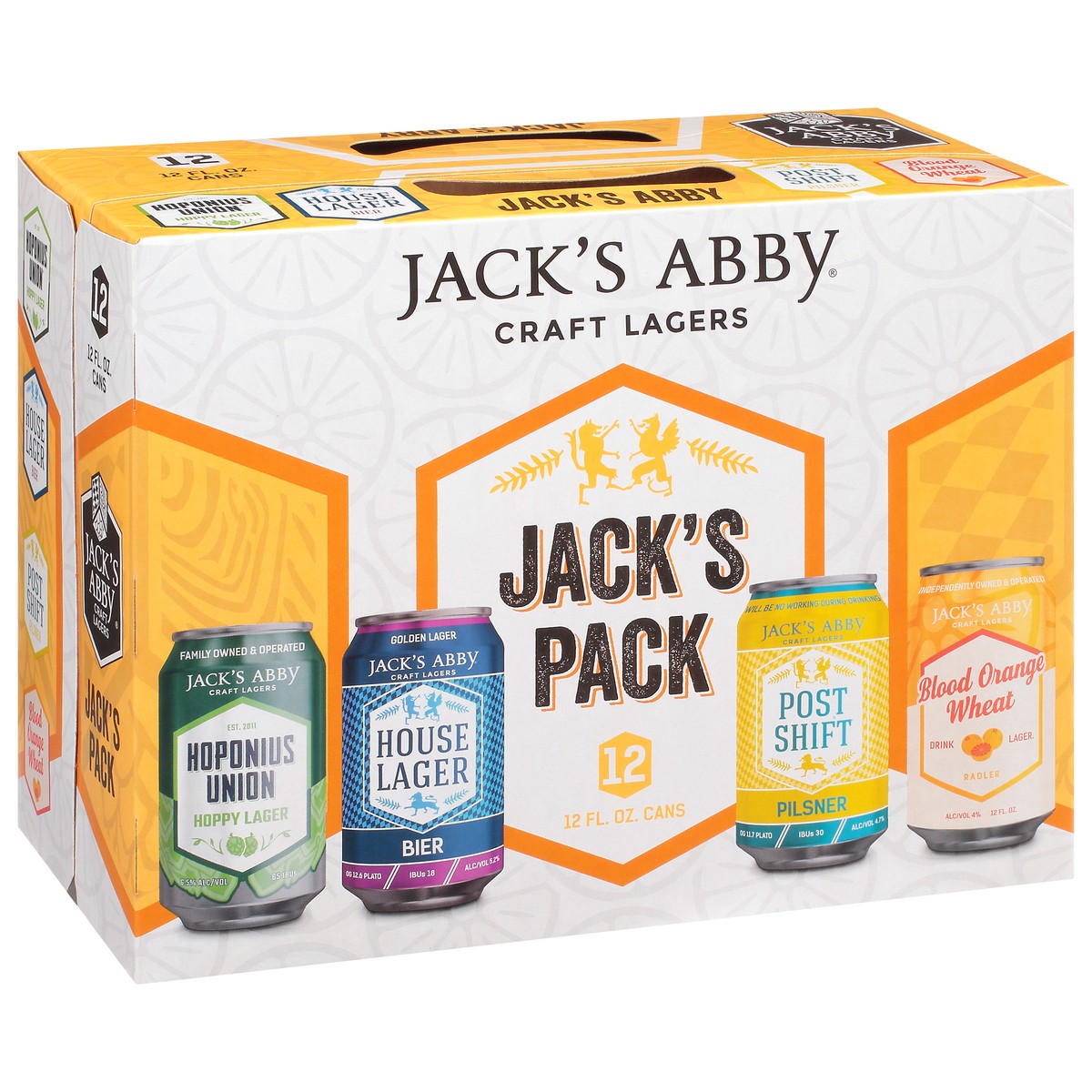slide 5 of 9, Jack's Abby Jack's Pack Beer 12 ea, 12 ct