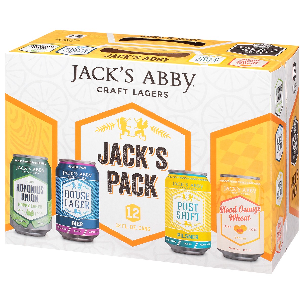 slide 2 of 9, Jack's Abby Jack's Pack Beer 12 ea, 12 ct