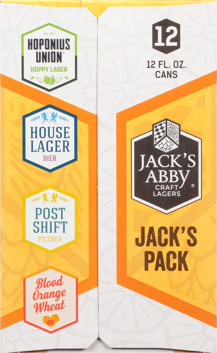 slide 9 of 9, Jack's Abby Jack's Pack Beer 12 ea, 12 ct